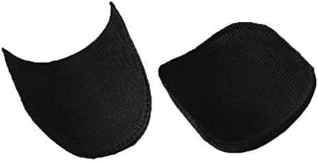 ODEROL LIANXIAO - 20pcs Наплечники против хлъзгане, Мъжки и Женски наплечники за дрехи с Бял цвят (Цвят: черен 2)