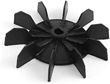 Детайл на машина X-DREE от черна пластмаса 13 мм Вътрешен диаметър 10 Лопатките на вентилатора за охлаждане на двигателя с крыльчаткой (Pieza de la máquina Негър Plástico 13 мм Вътре