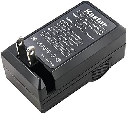 Замяна на батерията Kastar 4-Pack и стена зарядно устройство ac адаптер за Sony DCR-IP210, DCR-IP210E, DCR-IP220, DCR-IP220E,