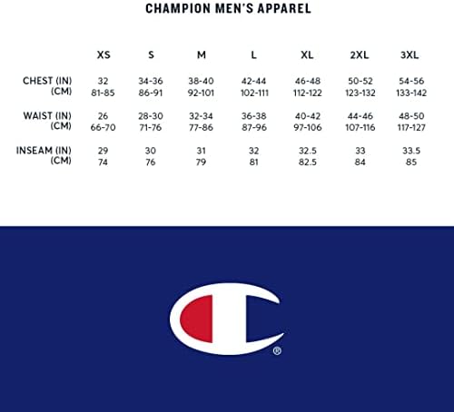 Мъжки Спортни къси панталони Champion Men ' s Flex, Спортни къси Панталони за мъже, 8 инча
