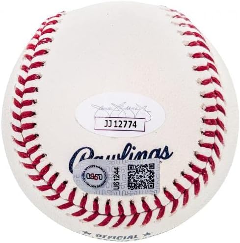 Фернандо Татис - младши . Официалното лого на MLB, Посветен на 50-годишнината на Бейзбол, С Автограф от Сан Диего Падрес, Пълното Име на JSA #JJ12774 - Бейзболни топки с Автогр