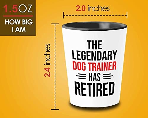 Чаша за дресура на кучета Flairy Land На пенсия 1,5 мл - треньор на кучета в пенсионна възраст - Треньор на Кучета, Выгуливающий
