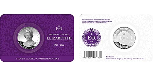 2022 DE Modern Възпоменателна монета PowerCoin В памет на кралицата Елизавете Ii От недрагоценного метал Медал 2022 Proof