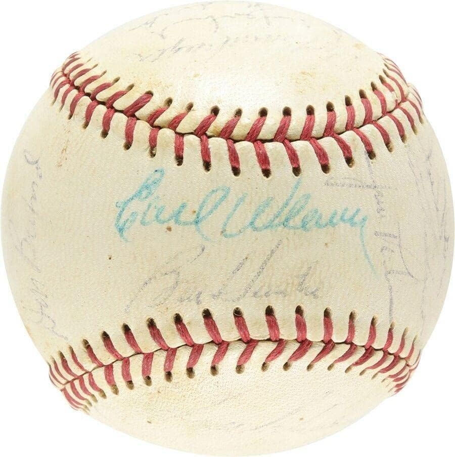 1969 Балтимор Ориълс, Екипът на Шампиона в Американската лига по бейзбол, Подписа договор с JSA COA - Бейзболни топки с автографи