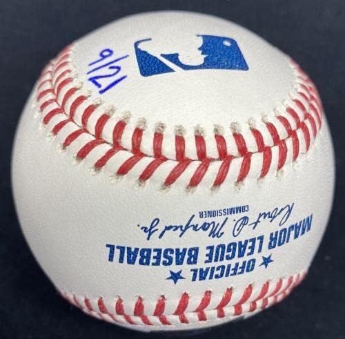 Аарон Джадж, Ако Го Построиш, Той ще Получи Подписани с Бейзболни фанатици MLB Холограма бейзболни топки С автографи