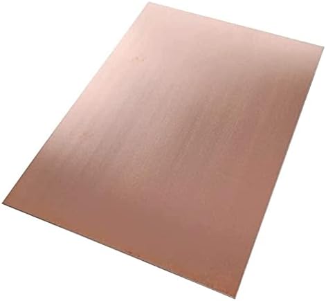 Медни листа фолио YIWANGO Мед метален лист Фолио табела Вырезанная Медни Метална плоча Латунная плоча Медни листа (Размер: