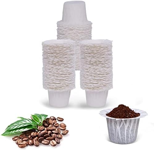 Еднократни филтри за кафе, 300 грама Кафе филтърна хартия, Съвместими с Keurig Single Serve 1.0 и 2.0, подходящ за всички