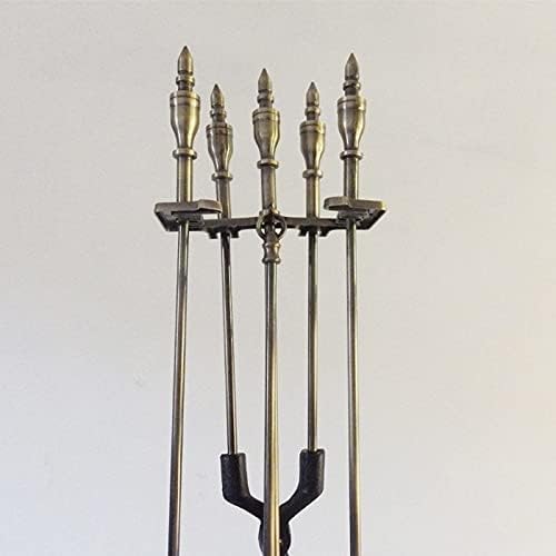 Манто Инструменти FACMAS Богато Украсени с Антични Набор от Инструменти За Камина Набор от Инструменти за Полицата на