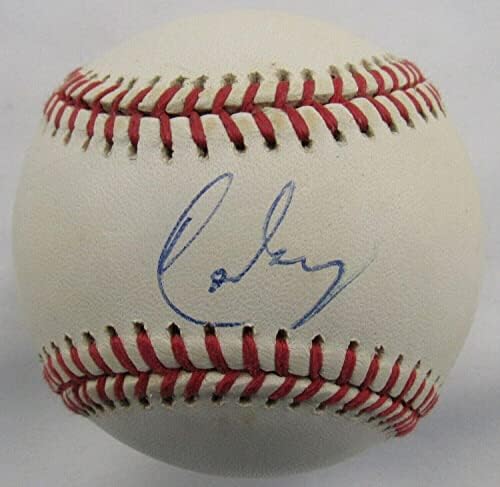 Карлос Баерга Подписа Автограф Rawlings Baseball B108 II - Бейзболни топки с Автографи