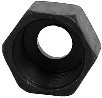 X-DREE Фитинги за сверлильного металообработващи машини с диаметър на резби 13 мм, цанговая орех черен цвят за 3703/3701