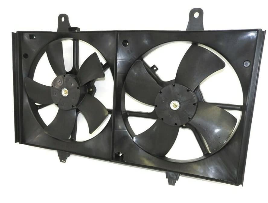 Подмяна на двоен вентилатор за охлаждане на радиатора в събирането е Съвместима с 02-06 Nissan Altima 2.5 L