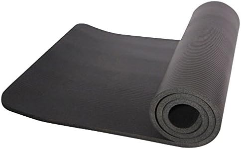 Пътен килимче за йога с лесно затягивающимся с каишка за носене на ръка подложка за йога, с дебелина 10 mm, 72 L x 24W