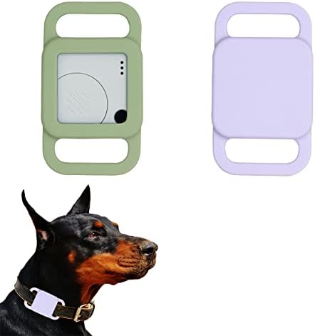 Силиконов Притежателя Яка за плочките за кучета Tile Капитан 2020 г. и 2018 г., 2 Опаковки, Калъф за плочки, Защитен
