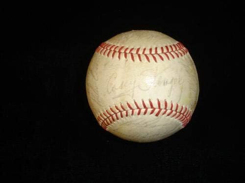 1965 Бейзбол екип на Ню Йорк Метс, подписано на 26 бейзболни топки с автографи на Крэйнепула Mcgraw /Kranepool McGraw