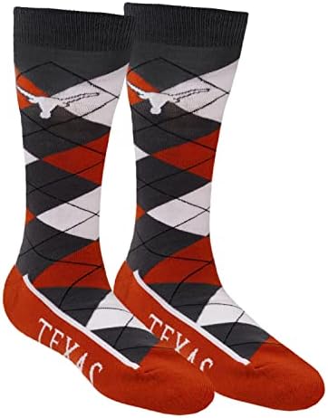 Чорапи за galina Краката Мъжки Zoom NCAA Argyle Dress Socks