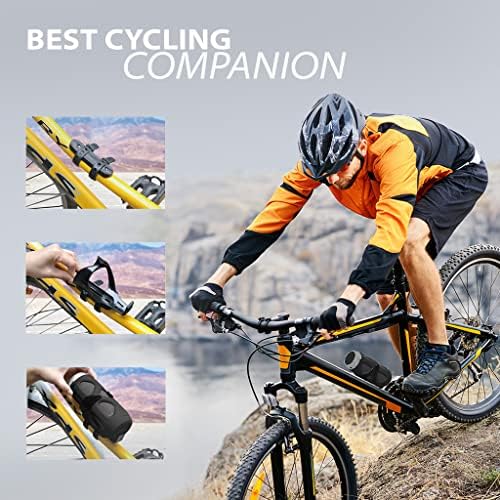 Avantree Cyclone - Преносим велосипедна колона Bluetooth с монтиране на велосипед, слот за SD-карта, усилване на бас с мощност 10 Вата и брызгозащищенным / въздействие / пыленепрон