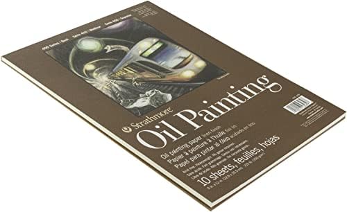 Бележник за рисуване с маслени бои серия Strathmore 400 9 X12-10 Листа -62430309
