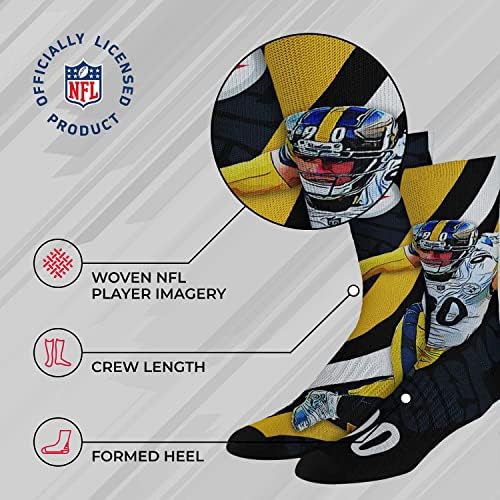 Чорапи на Райета за играчи от Младежката NFL FBF, Обувки за момчета и Момичета, Чорапи за отбора в играта си ден