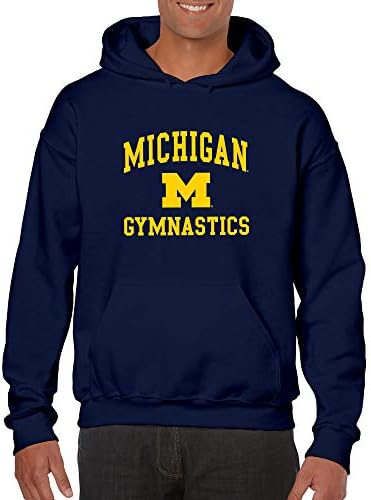 Гимнастика с Логото на NCAA Arch, Hoody Отборен Цвят, Колеж, Университет