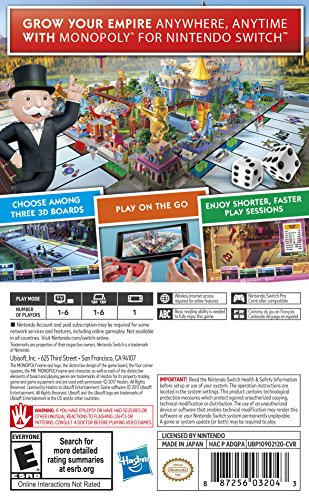 Монопол - Стандартно издание на Nintendo Switch