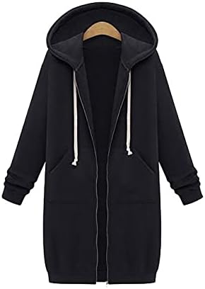Shusuen / дамски свободна модерно яке, топло есенно-зимно палто, удобно ежедневното палта, блузи с качулка, однотонная на горно облекло