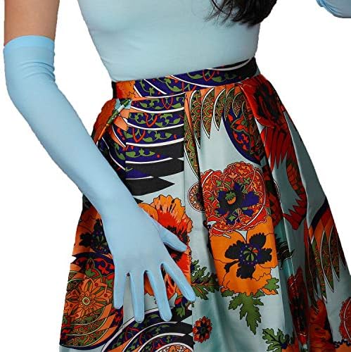 Дамски дълги ръкавици DooWay със защита от ултравиолетови лъчи, 20-цолови дишащи еластични слънчеви ръкавици за сензорен