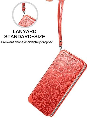 Чанта-портфейл XYX за Samsung A14 5G, калъф-награда за телефон от изкуствена кожа с цветен модел и притежател на кредитна
