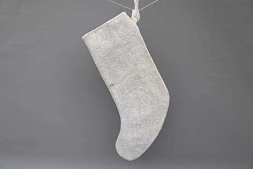 Коледен Отглеждане подарък за ВЪЗГЛАВНИЦА SARIKAYA, Бели Чорапи, Коледни Чорапи от Коноп, Отглеждане Kilim, Отглеждане