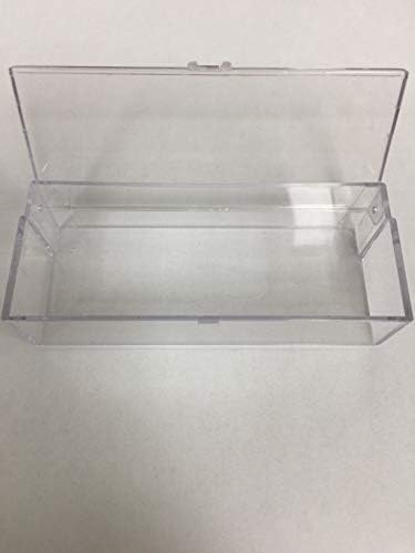Прозрачни окачени кутии от стиропор STAPLE DEPOT (5 опаковки) с дължина 4 сантиметра, ширина 1,5 см, височина 1-1 / 16