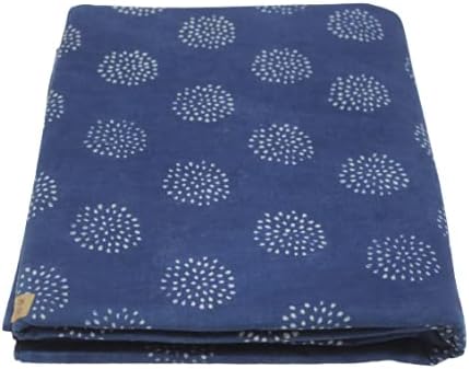 Памучни Стеганое одеяло Мъжки by The Yard Индиго Royal Blue Лека Мека Кърпа, Калъф за възглавница Fabriceco Friendly