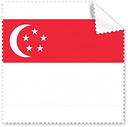 Сингапур Националния Флаг на Страната на Азия, Плат За Почистване на Екрана на Телефона за Пречистване на Точки 5шт