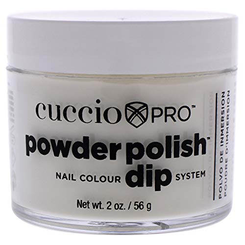 Cuccio Pro Powder Polish Dip - Блестящ кристал - Лак за нокти за маникюр и педикюр, лесно и бързо нанасяне на / отстраняване