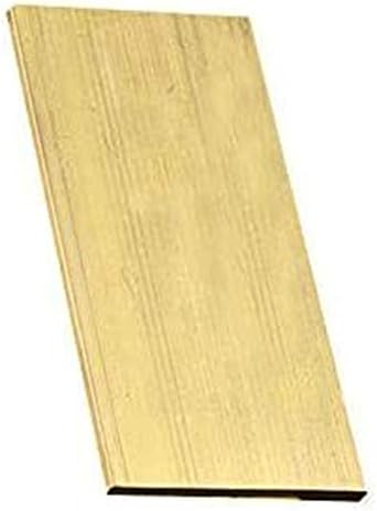 YIWANGO Месинг лист Квадратен Плосък Прът Рядная Нож Медна плоча Тампон Метални Суровини Промишлени Материали Cu DIY