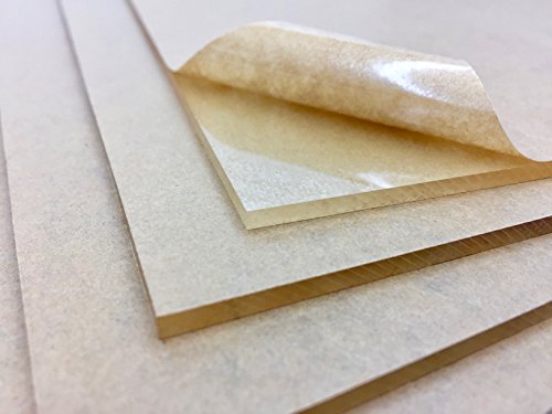 Акрилен лист Прозрачен плексиглас, Литое 12 x 12 дебелина 1/8 .125 Инча по-добре от стъкло, за проекти Направи си сам