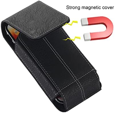 Високоскоростен чанта-кобур за мобилен телефон с превръщането клипс за колан, калъф-портфейл с държач за карти, iPhone