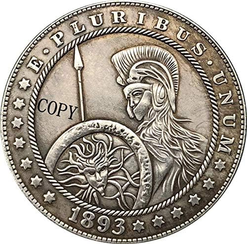 Монета Challenge Hobo Никел 1893-Те години САЩ Morgan Dollar Монета Копие от Тип 183 Копие Подарък за Него Колекция от