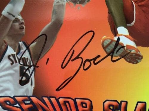 Джим Бехайм С Автограф от ръката на 2004-05 Сиракузский Баскетболен медии-ръководство за Редки баскетболни топки колеж