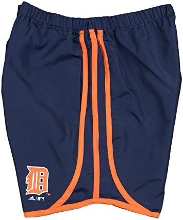 Къси панталони adidas Детройт Тайгърс MLB Big Girls Lightweight Charger, Тъмно син (Голям размер (14))