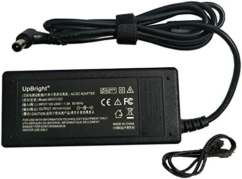 Адаптер UpBright 24 ac/dc, който е съвместим с Samsung HW-K650 HW-K650/ZA Soundbar A4024_FPN A4024-FPN A4024FPN HW-K651 HW-K651/ZA 40 W 24,0 В 1.66 A 2A 24 vdc 1660 мА 2000 ma захранващия Кабел на Зарядно устройство