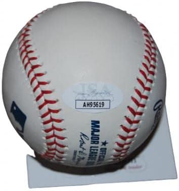ВИКТОР РОБЛЕС с автограф (ВАШИНГТОН НЭШНЛЗ) OML baseball JSA Автентичен AH95619 - Бейзболни топки с автографи
