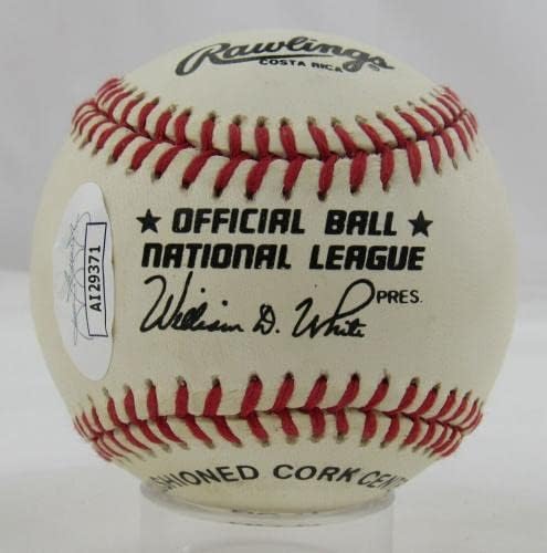 Джони Вандер Меер Подписа Автограф Rawlings Baseball JSA AI29371 - Бейзболни Топки С Автографи