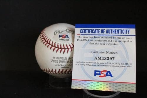 Ози Гийен Подписа Автограф на Световните серии по бейзбол 2005 Auto PSA/DNA AM13397 - Бейзболни топки с Автографи