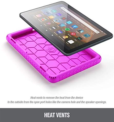 Калъф серия Poetic TurtleSkin за чисто нови таблети Kindle Fire HD 8 и Fire HD 8 Plus (10-то поколение, випуск 2020 г.),