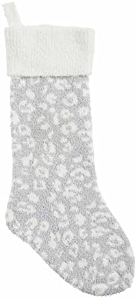 Коледни Чорапи от шенилна Mud Pie Жена, Сив, 19 x 11,5