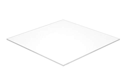 Канава лист Falken Design ABS, Бял, 5 x 7 x 1/4