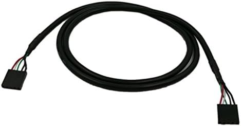 Вътрешен удлинительный кабел дънната платка zdyCGTime 80 см USB 2.0 - 35