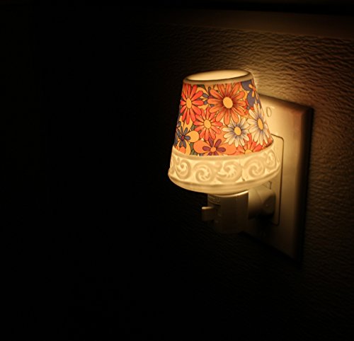 Керамични Цвете Лампа за Включване лека нощ, Начало Декор, Подарък За Рожден Ден, нов дом, Поздравителен Благословия