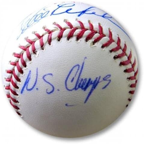 Джим Лефевр Подписа Бейзболни топки с Автографи на Dodgers ROY & WS 65 с Надпис COA S1364 - Бейзболни топки С автографи
